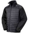 RS237 R237X Result Recycled Compass Padded Jacket Black/Black colour image
